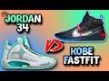 Air Jordan 34 vs Nike Kobe AD NXT FF!