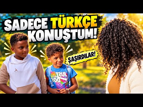 SADECE TÜRKÇE KONUŞTUM 🤣 #funny