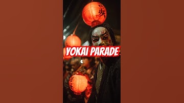 The Yokai Parade at Midnight 👹 #shorts