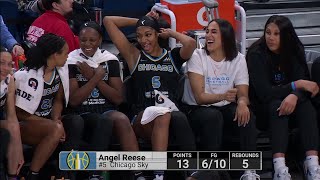 🔥 Angel Reese Highlights In WNBA HOME Debut | Chicago Sky vs New York Liberty #WNBA Resimi