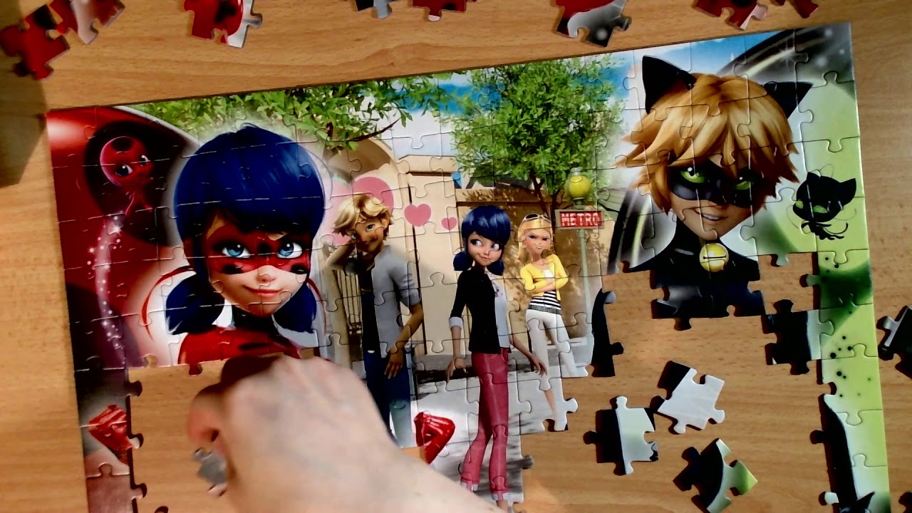 Daisy builds this Trefl Miraculous Puzzle YouTube