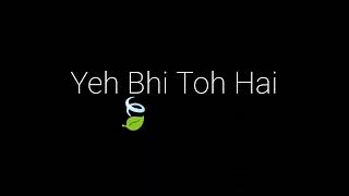 Video thumbnail of "Yeh Bhi Toh Hai - Manish Jais"