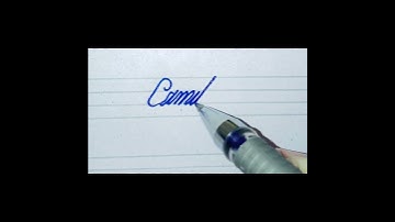 Name of Camila write ✍️ in beautiful cursive style.||. Comment your name to write a name.