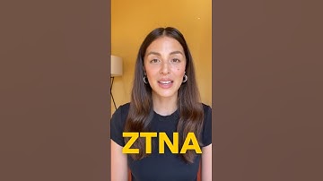 Zero Trust Network Access (ZTNA): Never Trust, Always Verify! Short