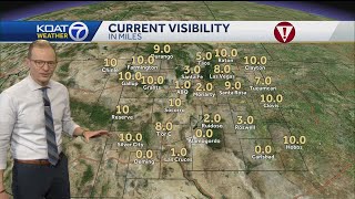 Dust storm continues to impact Albuquerque - 2:30pm update