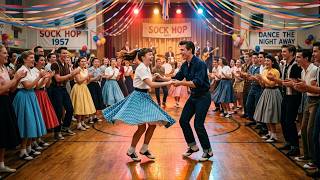 Under the Neon Lights of 1958 | 1950s Americana Doo-Wop Love Songs