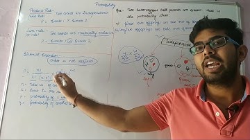 Probability | binomial expansion |probability rules In hindi | CSIR NET Life science  | Deep biology
