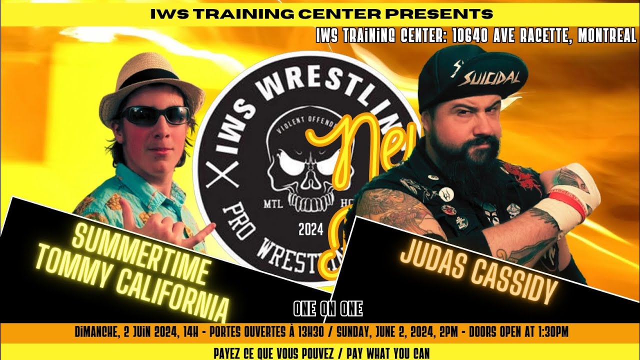 IWS New Blood Volume 4 : Judas Cassidy vs Summertime Tommy California