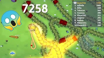 Snake.Io New Event The New Snake Io Little Snake Gameplay #snakeionewevent #snakeio #GameTok #snake