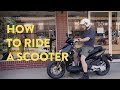 How to Ride a Scooter For The First Time