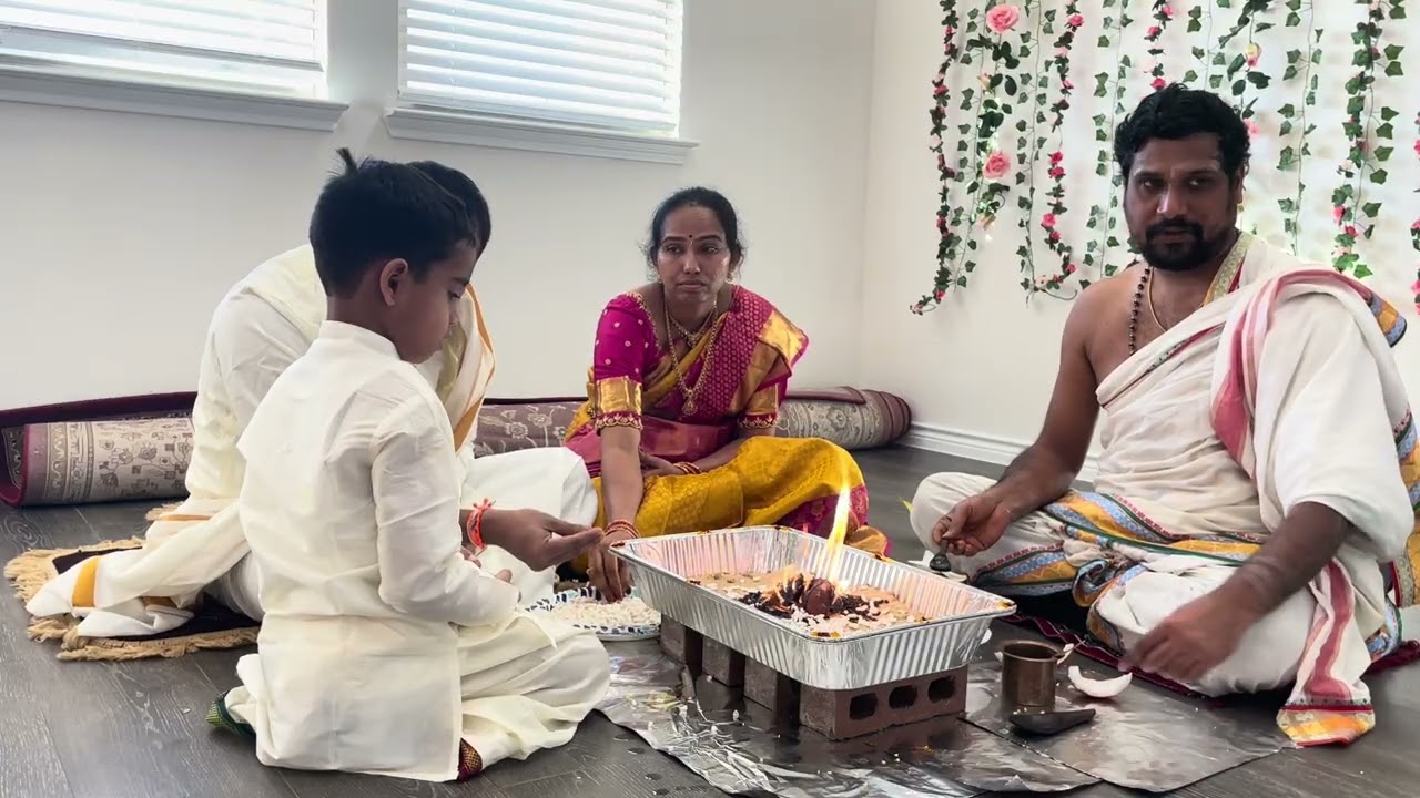 Gangadhar Sushma House Warming Homam