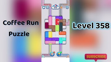 ☕ Coffee Run Puzzle Level 358 Walkthrough 🔍 | Coffee Run Level 358