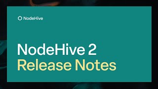 NodeHive 2.0: New UI, Marketing Stack and Built-in Digital Asset Management