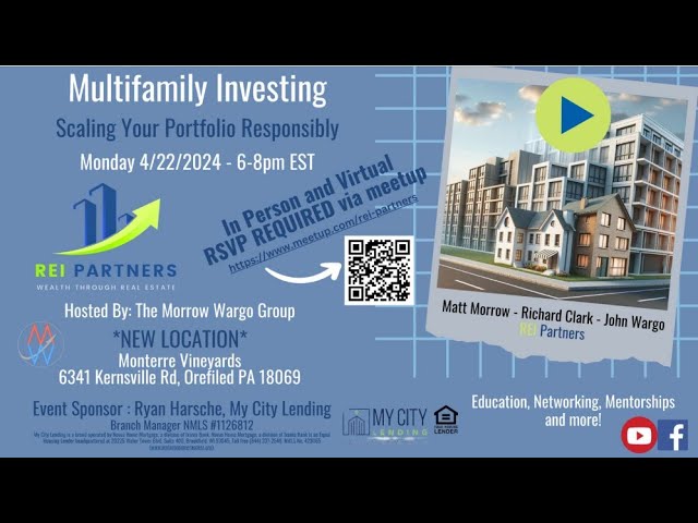 REI Partners Meetup- Multifamily Investing