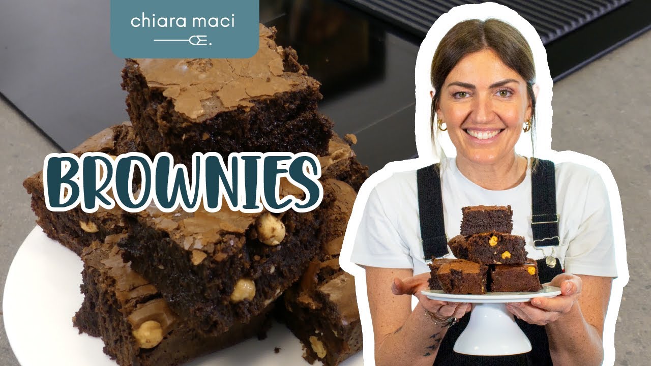 Brownies al cioccolato fondente - Chiara Maci