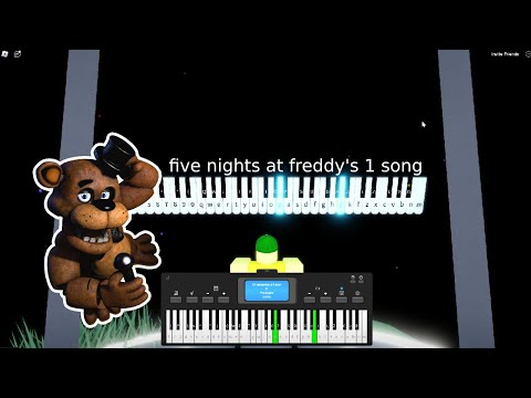 how to play the fnaf movie theme intro on roblox piano｜TikTok Search