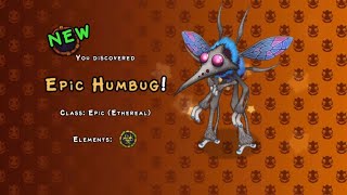 How to breed epic humbug on earth island in my singing monsters