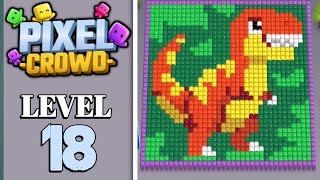Pixel Crowd Level 18 Gameplay & Solution