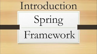 Spring Tutorial || Introduction || Session - 1 by Sam