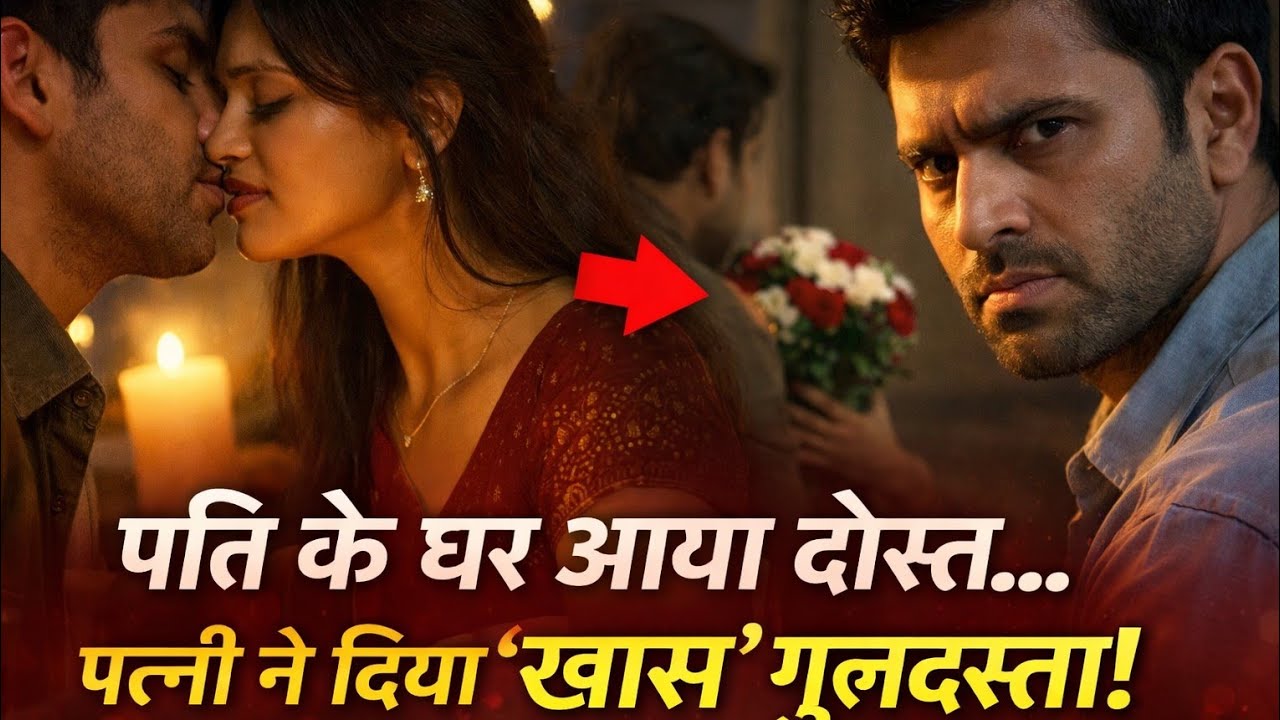 पति के घर आया दोस्त…एक Almost Kiss जिसने सब बदल दिया | Emotional Love Story