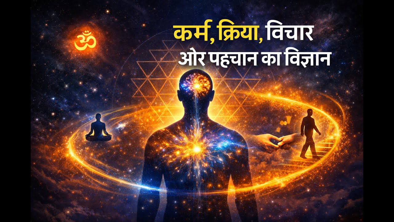 कर्म, क्रिया, विचार और पहचान का विज्ञान | Science of Action, Thought & Identity
