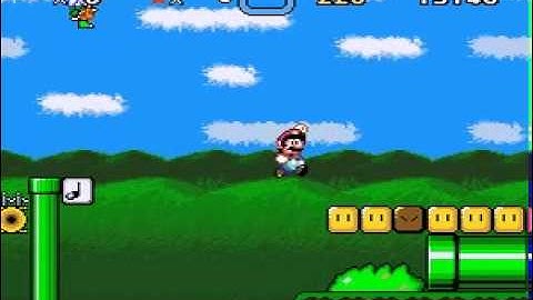 SMW Custom level - 12dbc - Grassland level