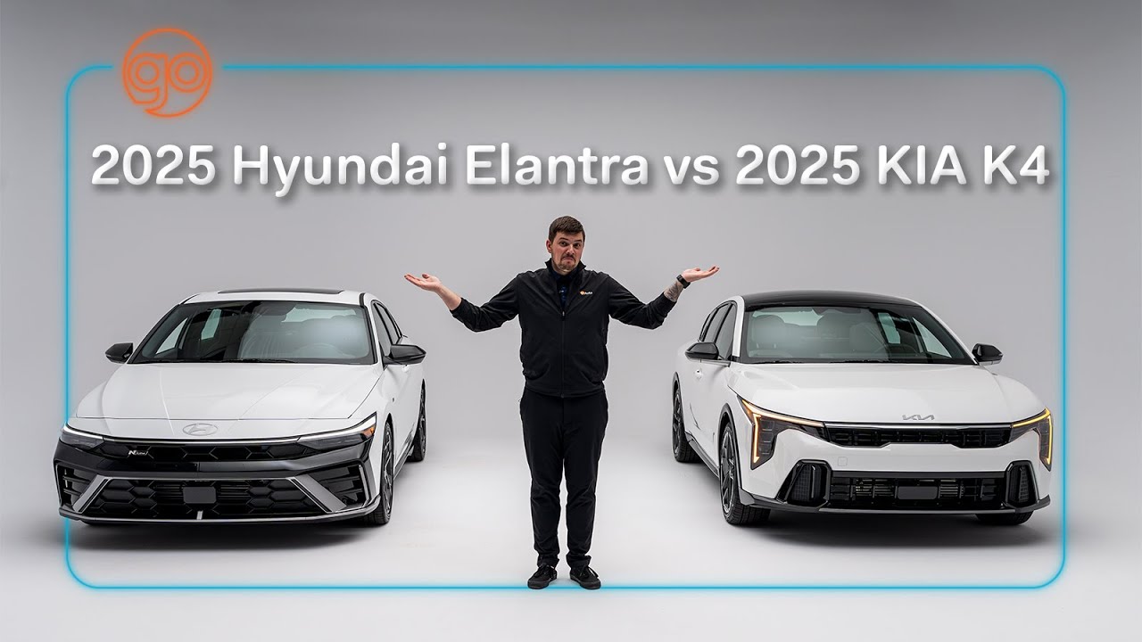 HEAD 2 HEAD - 2025 Kia K4 and the 2025 Hyundai Elantra - YouTube