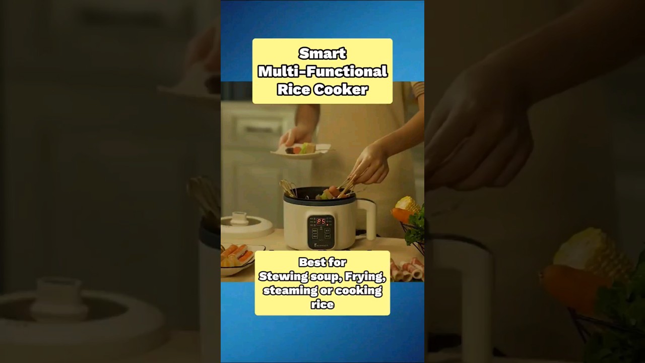 BEST SELLING RICE COOKER OF THE YEAR Smart Electric Rice Cooker 1.7L