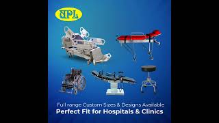 Premium Quality Hospital Fruniture, Beds, Examination couches, IV pole, Hospital bed price