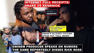 Nah Drake Trends as Receipts Surface, Kendrick Bro👀 Eminem Producer on Rumors, Game DISS Rick Ross?