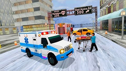 Ambulance Robot Car Transform - Emergency Robot City Rescue Simulator - Android ios Gameplay
