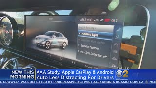 AAA Study: Android Auto And CarPlay Less Distracting, But Not Safe While Driving