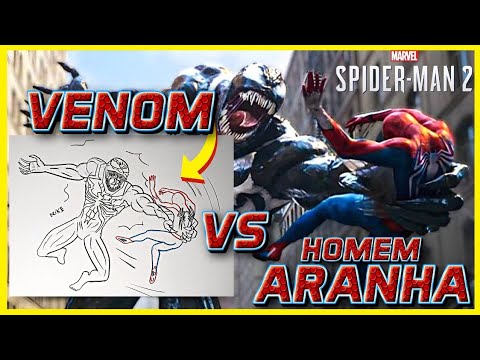COMO DESENHAR O HOMEM ARANHA 2 ( SPIDER MAN 2 jogo PS5) SPIDER MAN VS ...