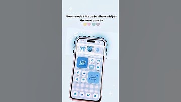 iOS 26 Aesthetic Customization 🩵✨ cute widgets, icon, home screen, lock screen tutorial 💕