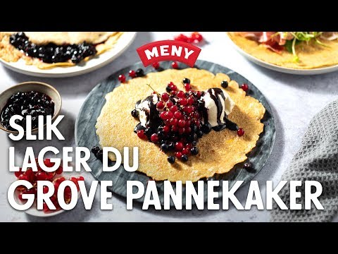 Video: Tilberede Deilige Pannekaker Med Ost