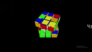 Cstimer virtual rubiks cube solve in 11.77 seconds! (5 TPS Fullstep)