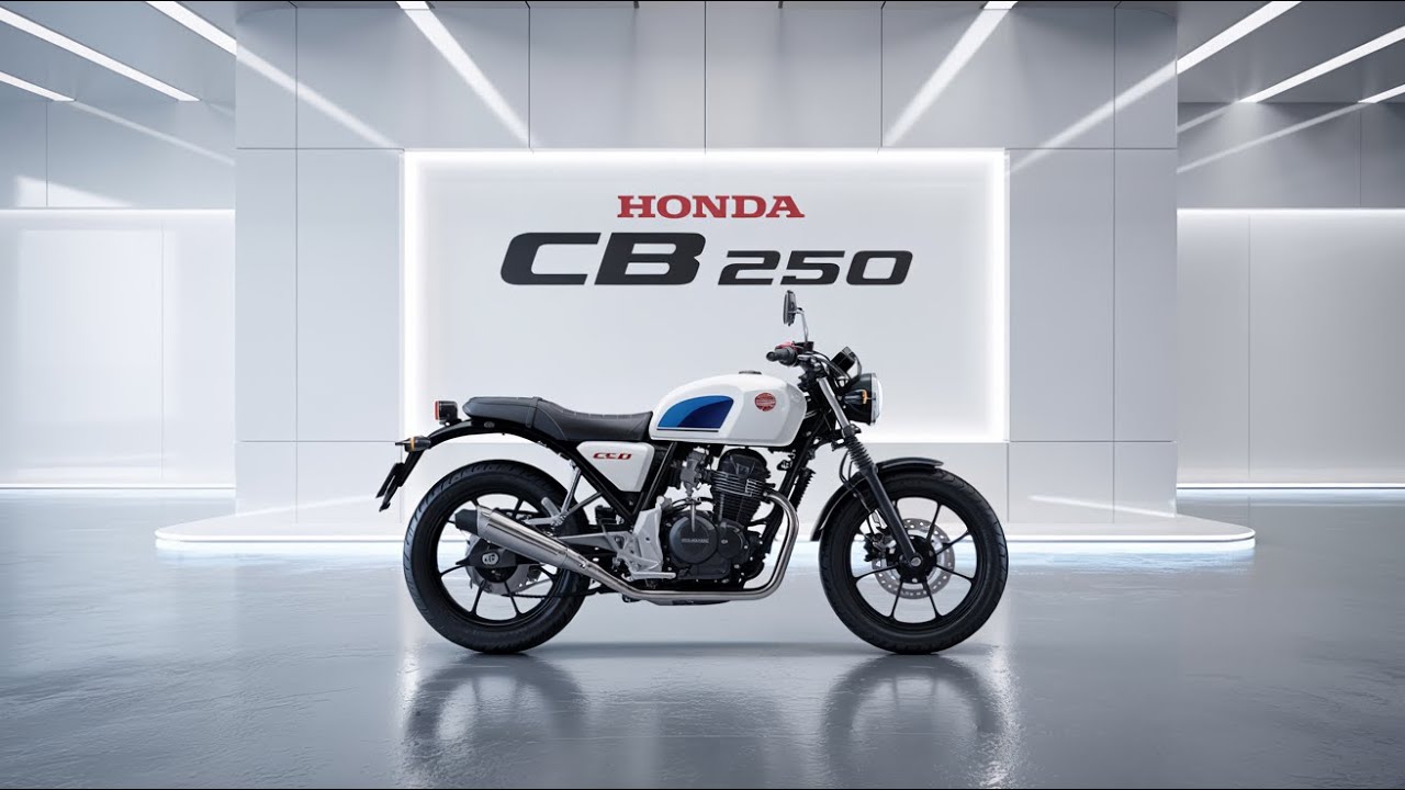 Первый взгляд на Honda CB 250 2026 года – идеальный мотоцикл для города и трассы.