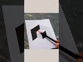 3D pencil drawing #shorts