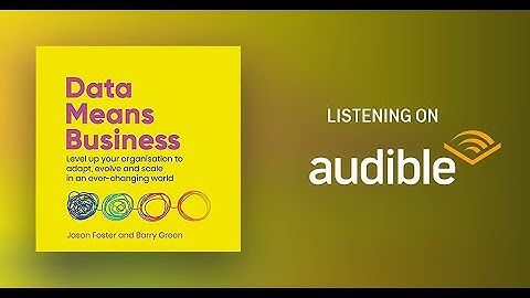 Inside Data, Episode 3, "Data Means Business" with Jason Foster and Barry Green