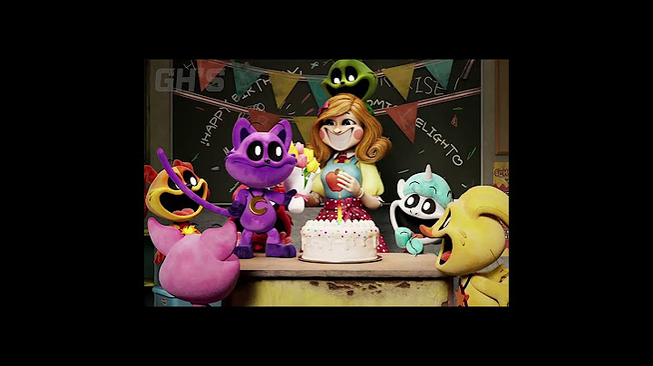 HAPPY BIRTHDAY MISS DELIGHT❤️ - POPPY PLAYTIME CHAPTER 3 | GH'S ANIMATION