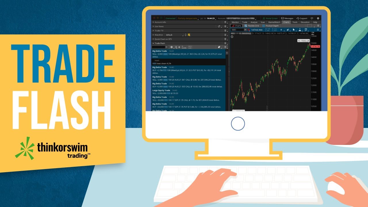 Find Trade Ideas with Trade Flash on thinkorswim® | #shorts