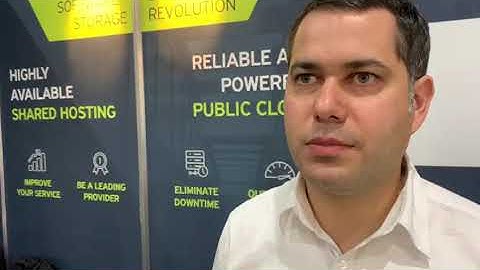 HostingJournalist.com interviews Boyan Ivanov (StorPool) at CloudFest 2019