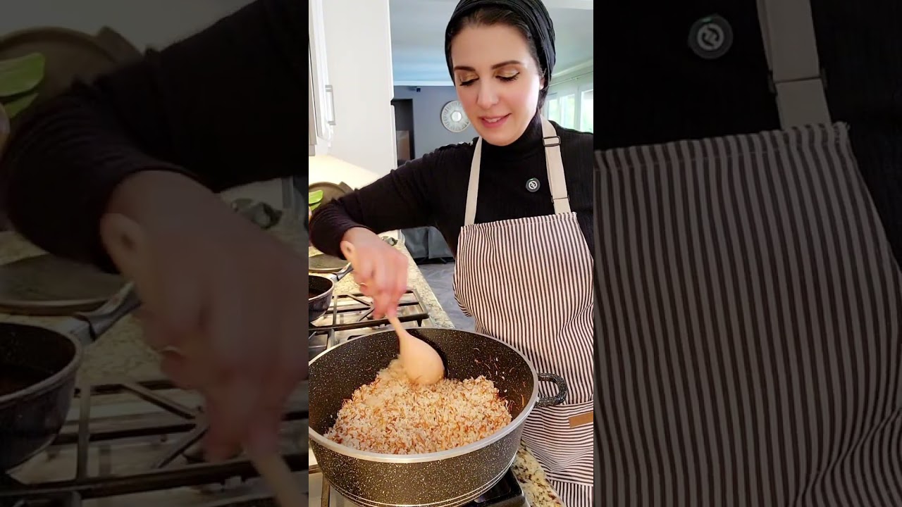 طاجن الباميه باللحمه وبودينج التوت الازرق الصحي من سناب ناديه السيد قصص ناديه السيد