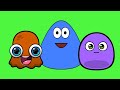 Pou y sus amigos. POU vs MOY 7 vs myBOO. #2