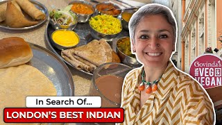 LONDON'S BEST INDIAN - Govinda - Ep 7 - The OLDEST VEGETARIAN restaurant in the U.K.