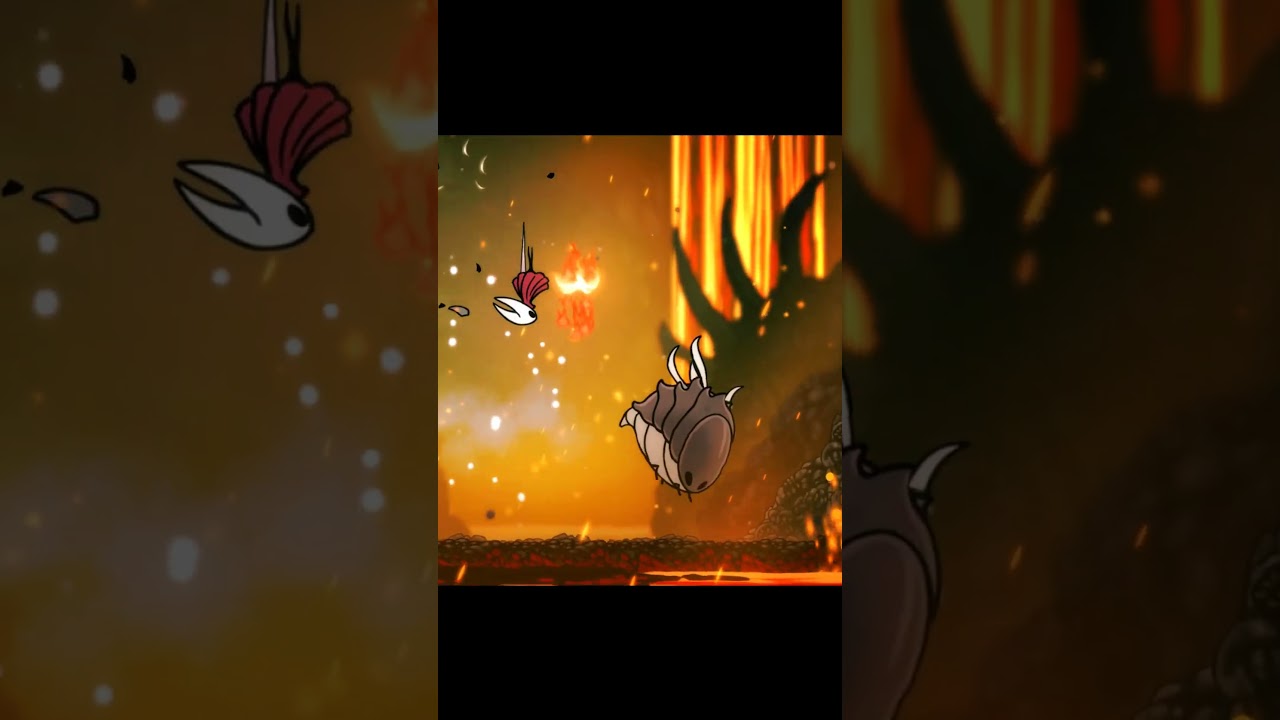 Beast Crest Dances with Savage Beastfly in the Air - Hollow Knight Silksong 