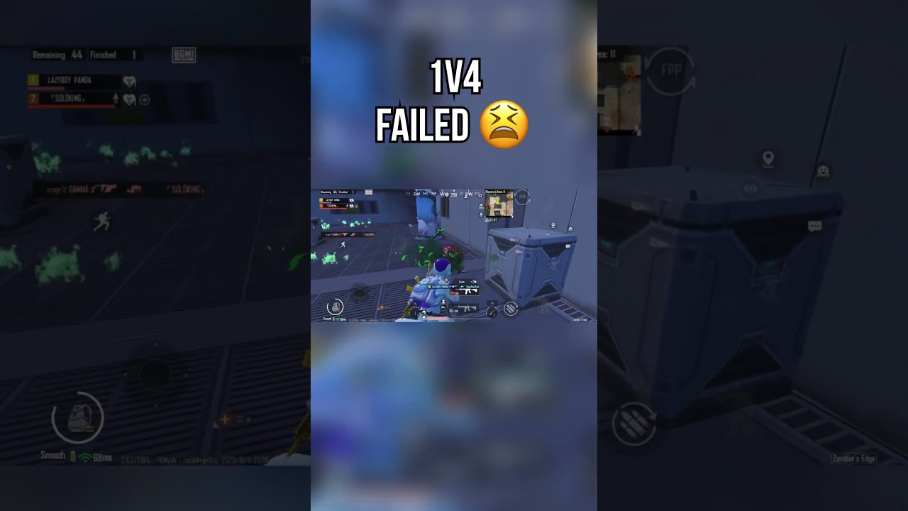 1v4 Failed in Aerolith Lab 😩