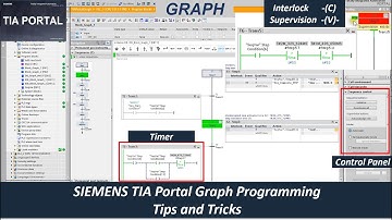 SC12. Siemens TIA Portal Graph Sequence Programming and Tips & Tricks