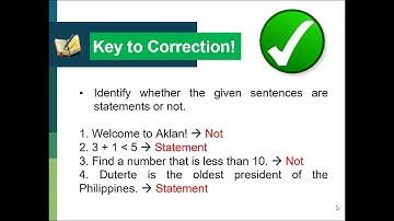 EMODULE 2.1 - Elementary Logic: Statements, Connectives, and Quantifiers