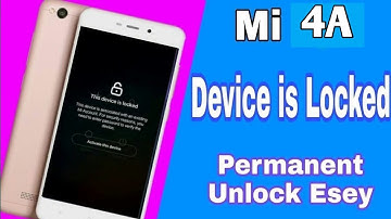 Redmi 4A Mi-Account Relock Problem Solved || Any Xiaomi Devices 100% Support New Hacking Tricks 2022